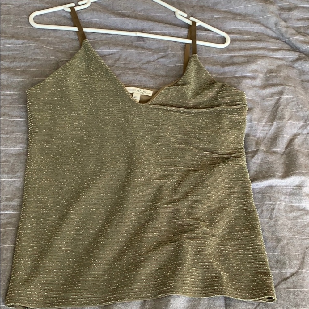 Green tank top